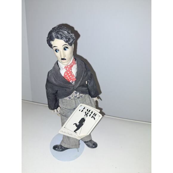Vintage 9" Charlie Chaplin Doll Figure Hamilton Gifts P3785 - Picture 1 of 6